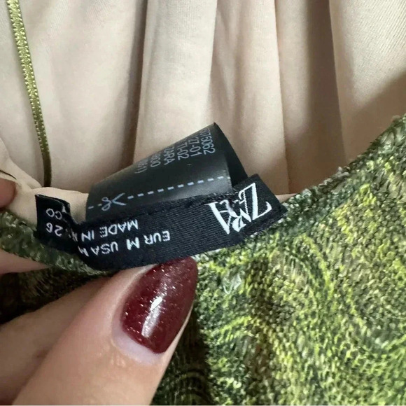 Zara Green Halter One-Piece Swimsuit - Picture 5 of 5